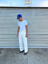 Load image into Gallery viewer, Tuxedo Jean White